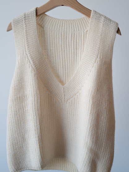 Merino Wool Knitted Vest