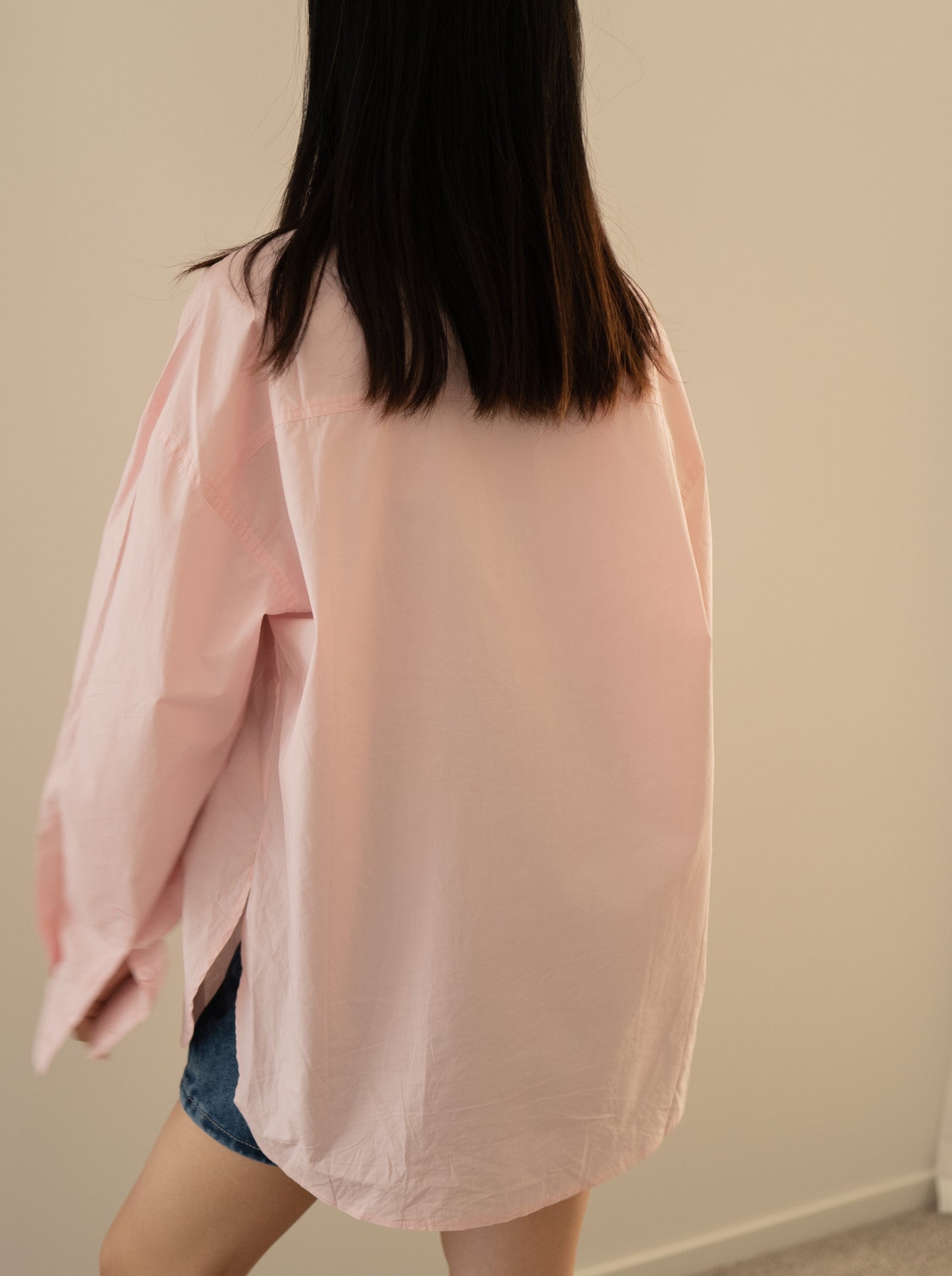 Pink Oversized Shirt